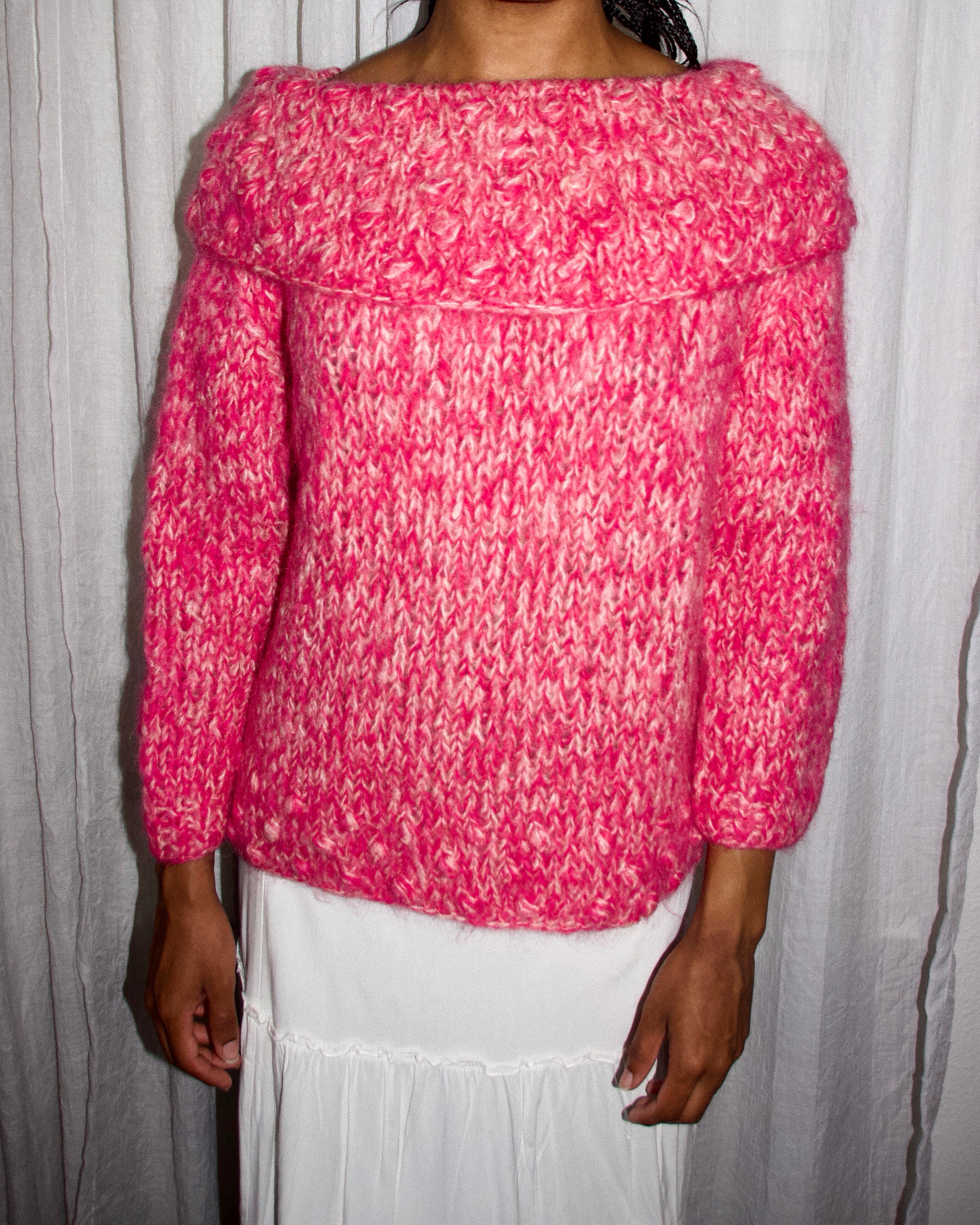 Italian Mohair Wool Sweater (M)