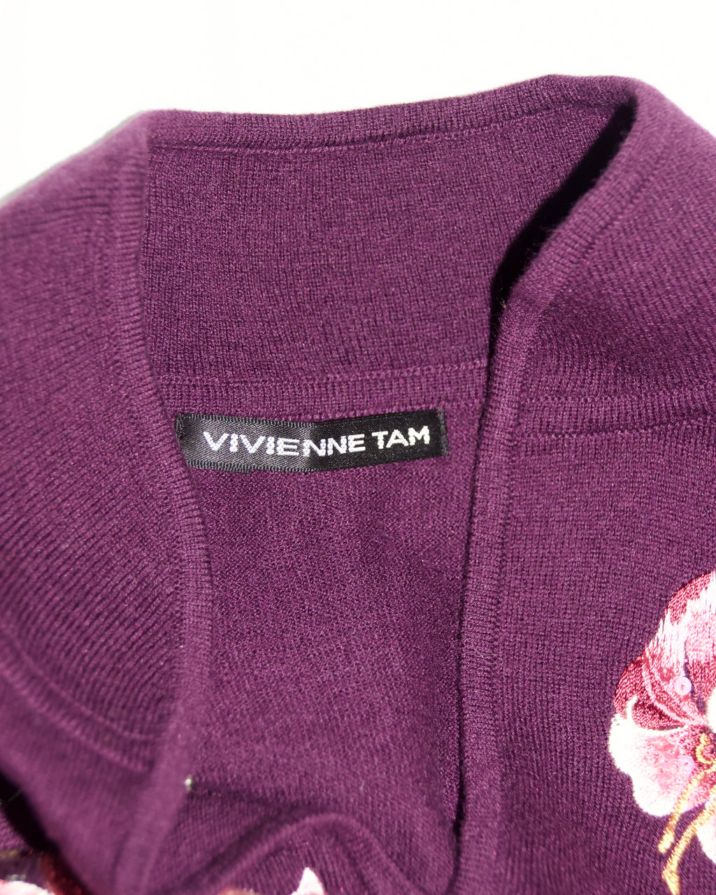 00s Vivienne Tam Wool Silk Top (S)
