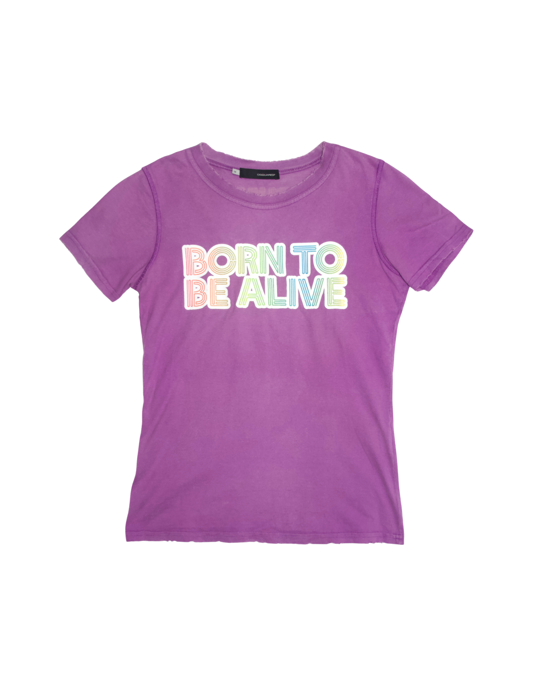 00s Dsquared Distressed Tee (S/M)
