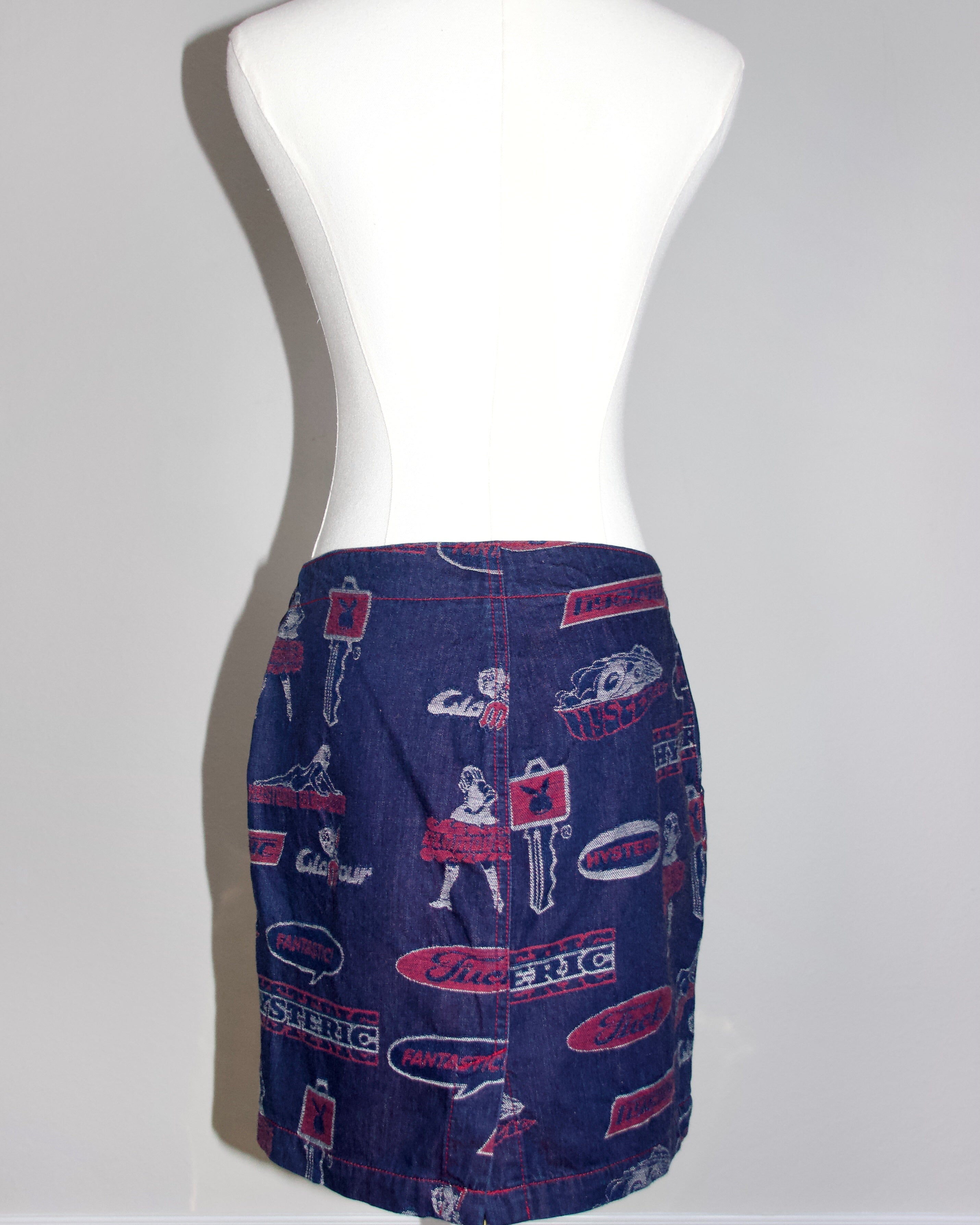 00s Hysteric Glamour x Playboy Mini Skirt (S)