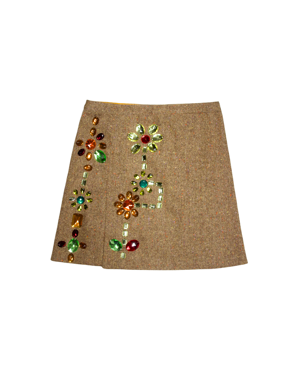 00s Dolce Gabbana Beaded Mini Skirt (S)