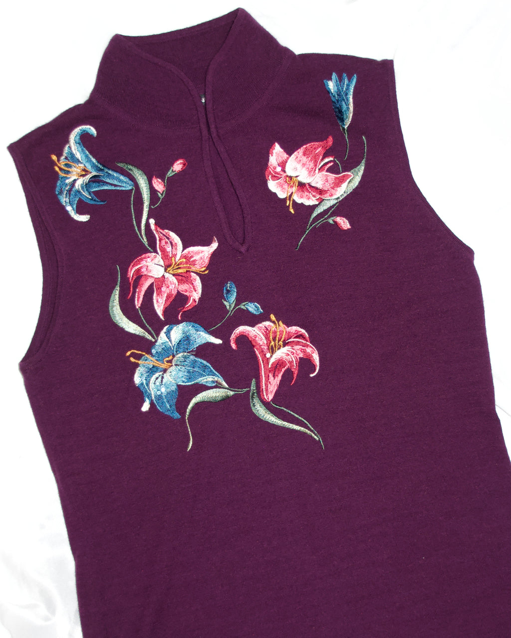 00s Vivienne Tam Wool Silk Top (S)