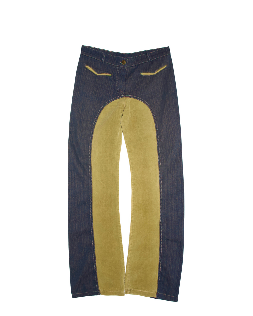 Y2K French Corduroy Pants (FR 40)