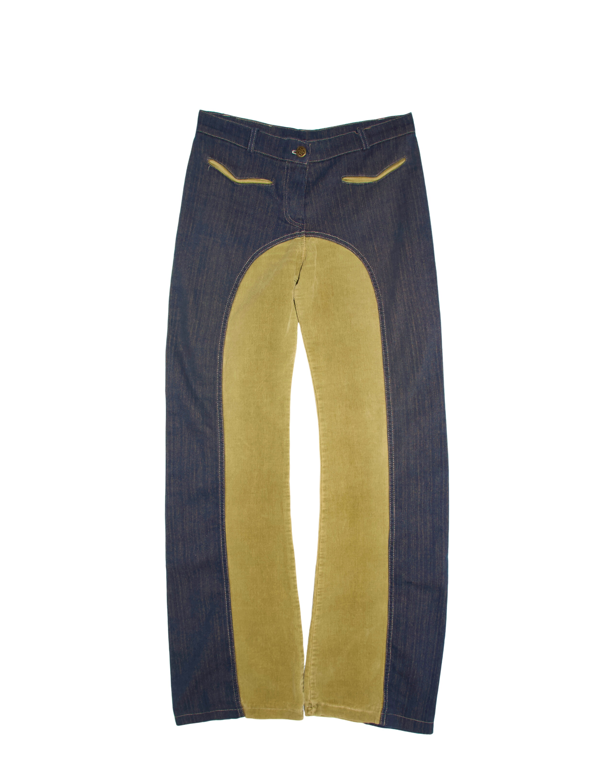 Y2K French Corduroy Pants (FR 40)