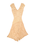 Y2K Bebe Gold Dress