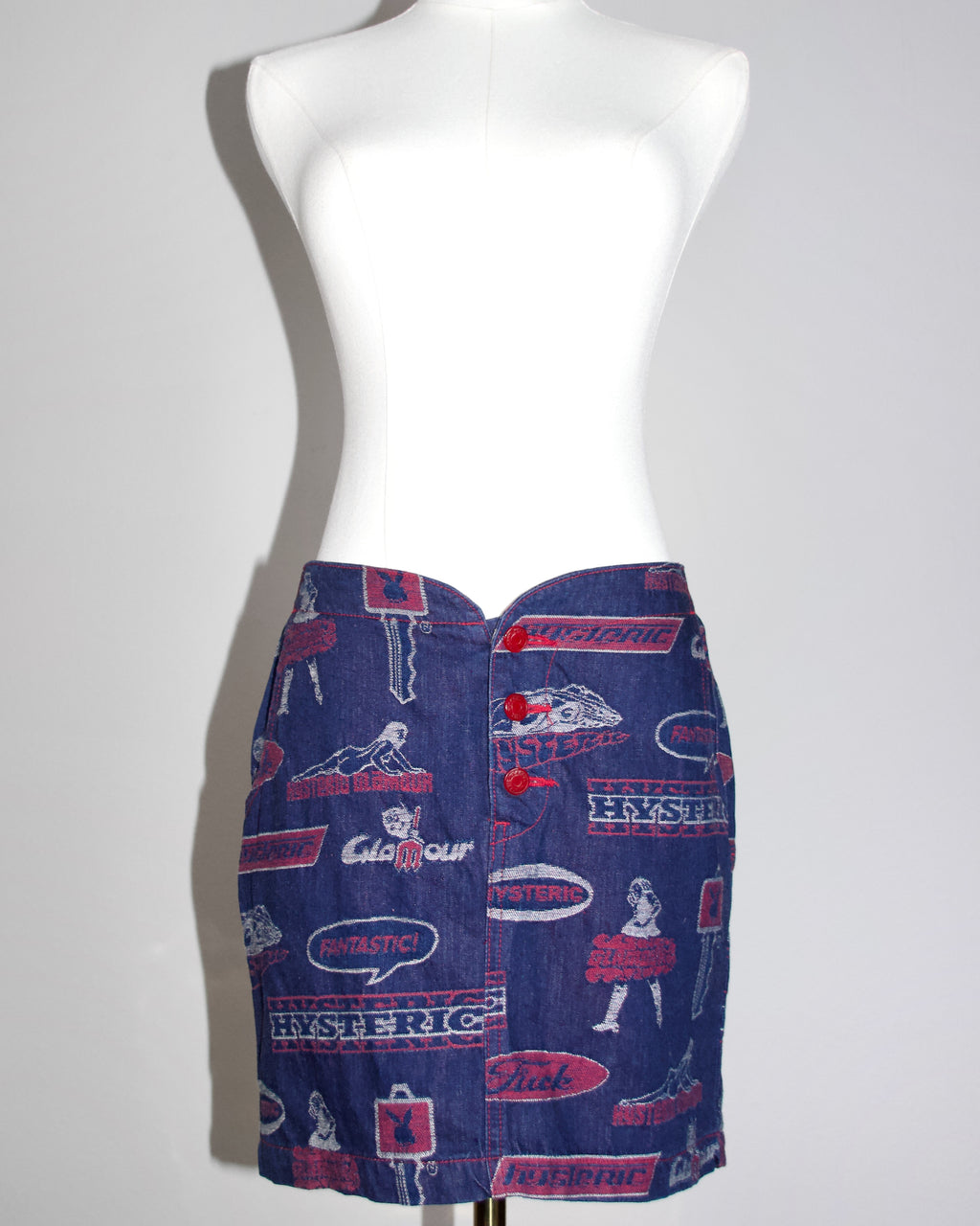 00s Hysteric Glamour x Playboy Mini Skirt (S)