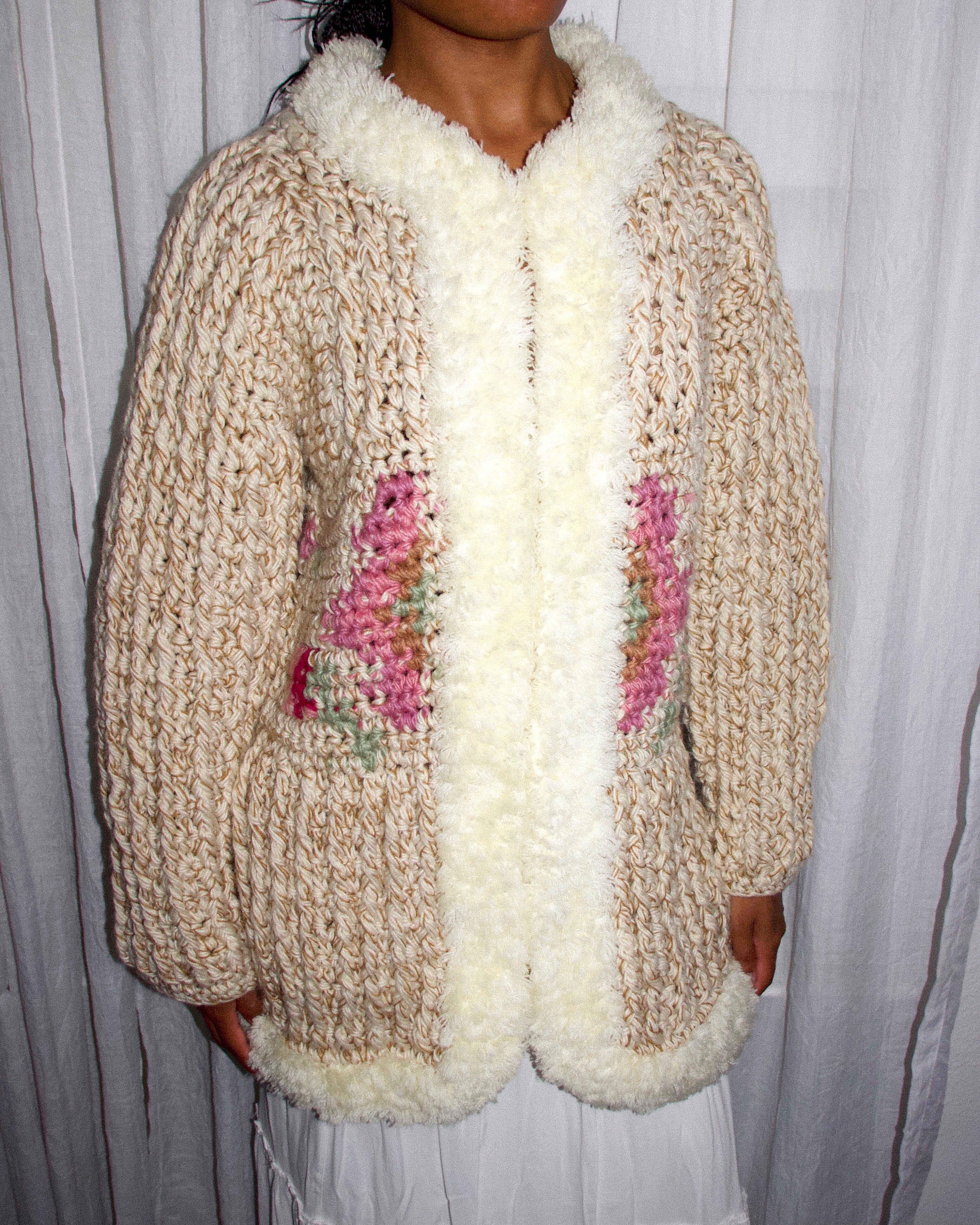70s Chunky Knit Sweater (S-M)