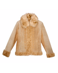 00s Guess Suede Fur Coat