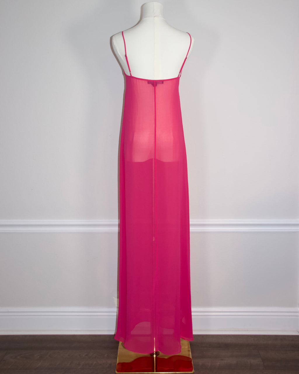 00s BCBG Maxazria Hot Pink Slip