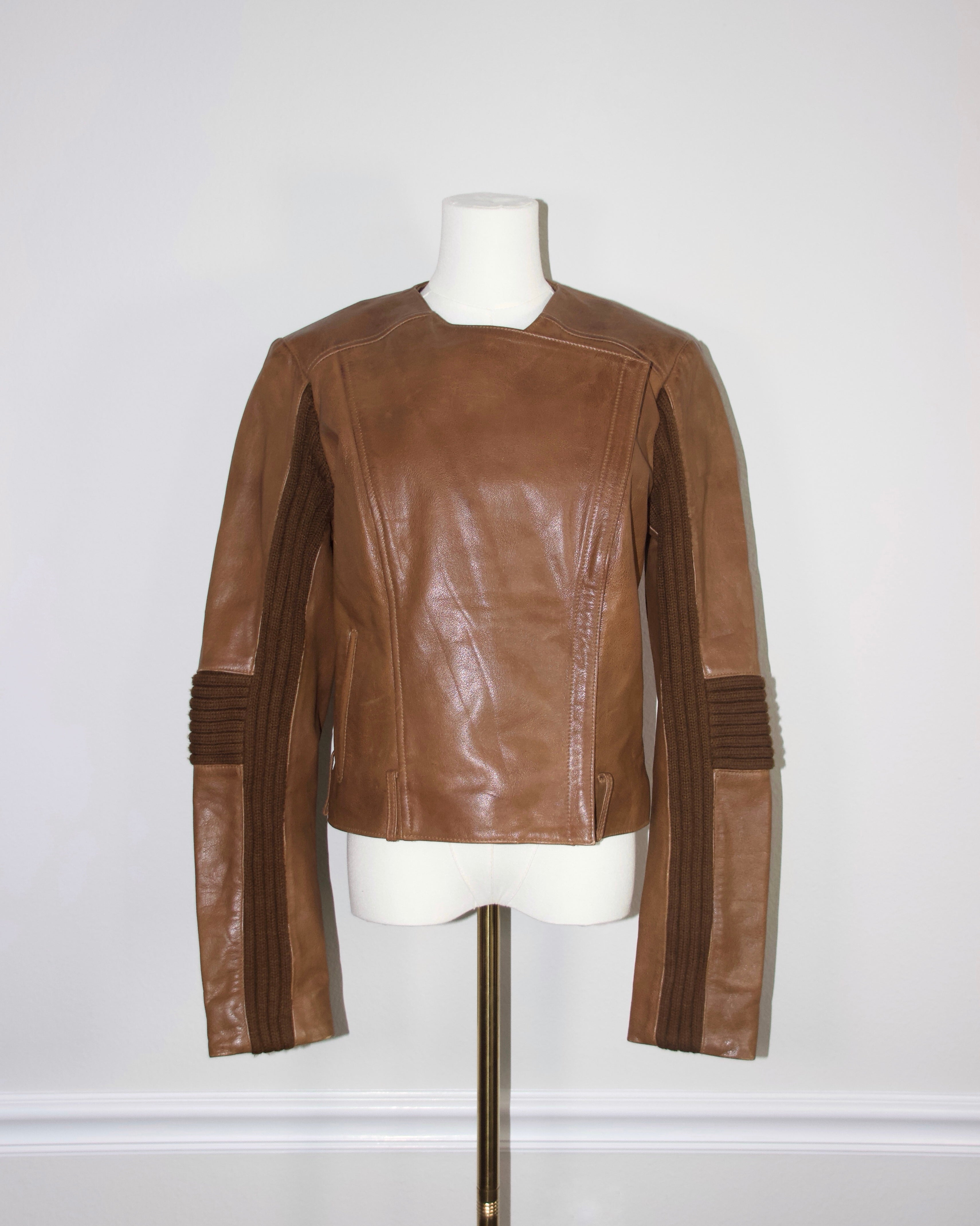 Italian Leather Motorcycle Jacket
