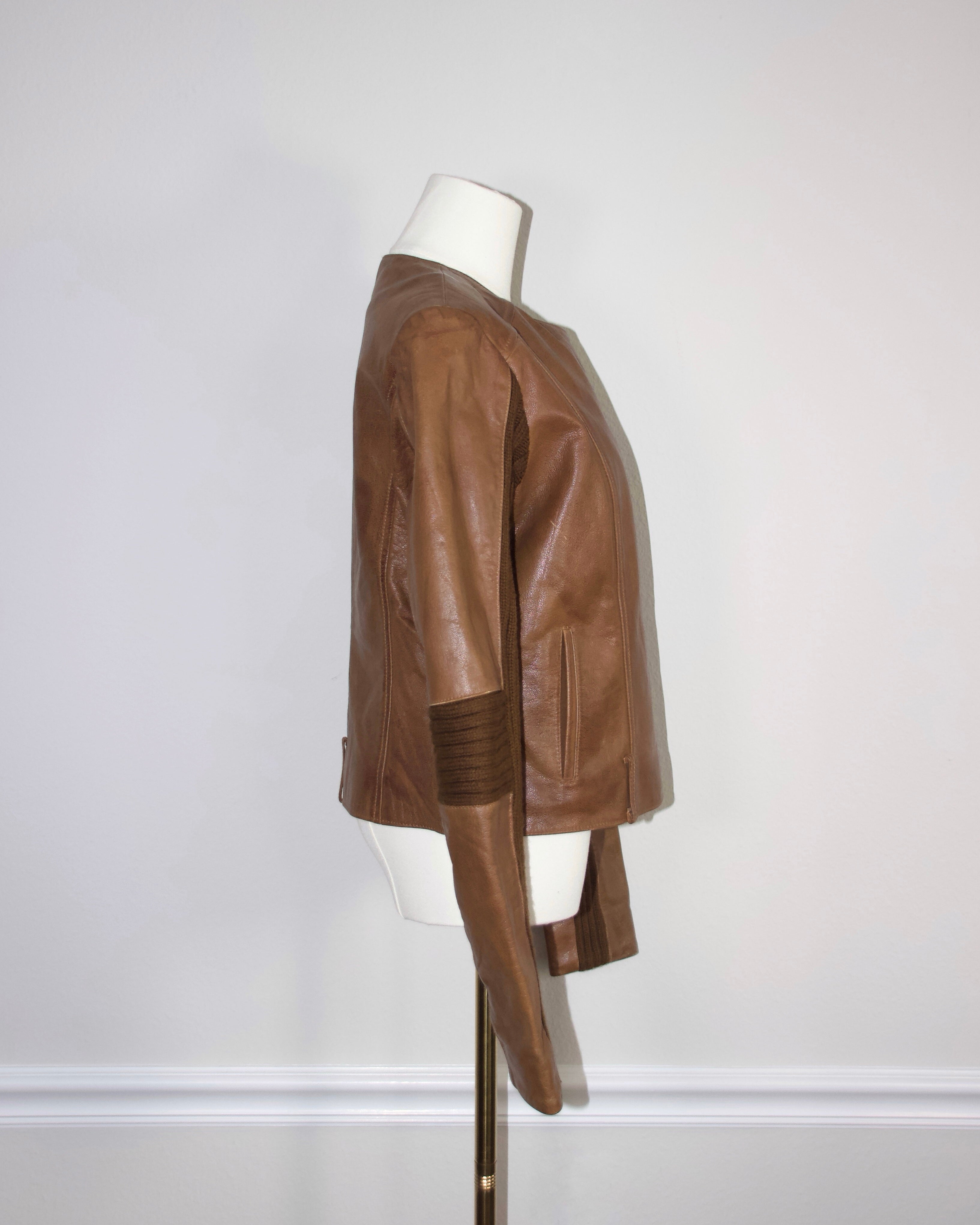 Italian Leather Motorcycle Jacket