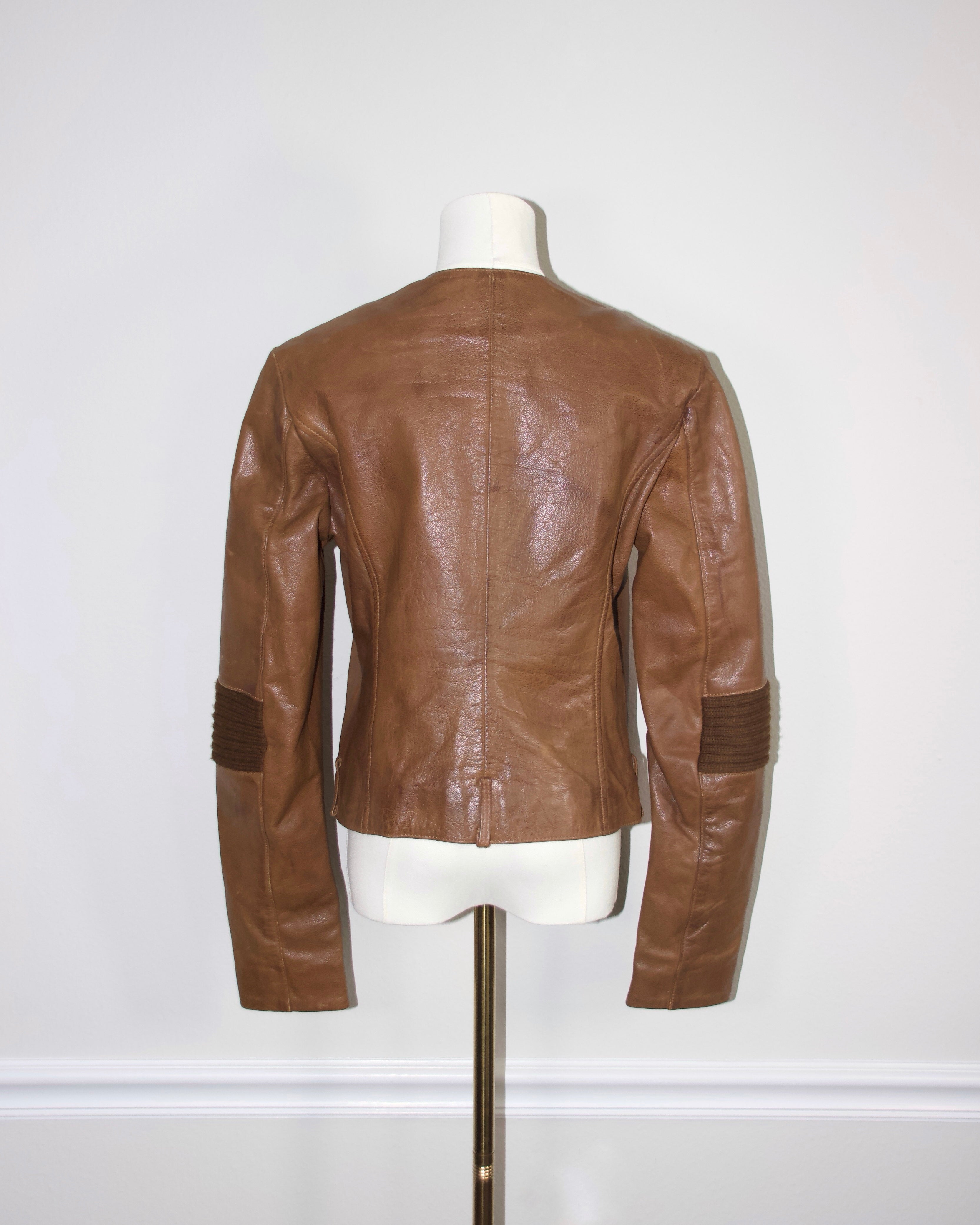 Italian Leather Motorcycle Jacket