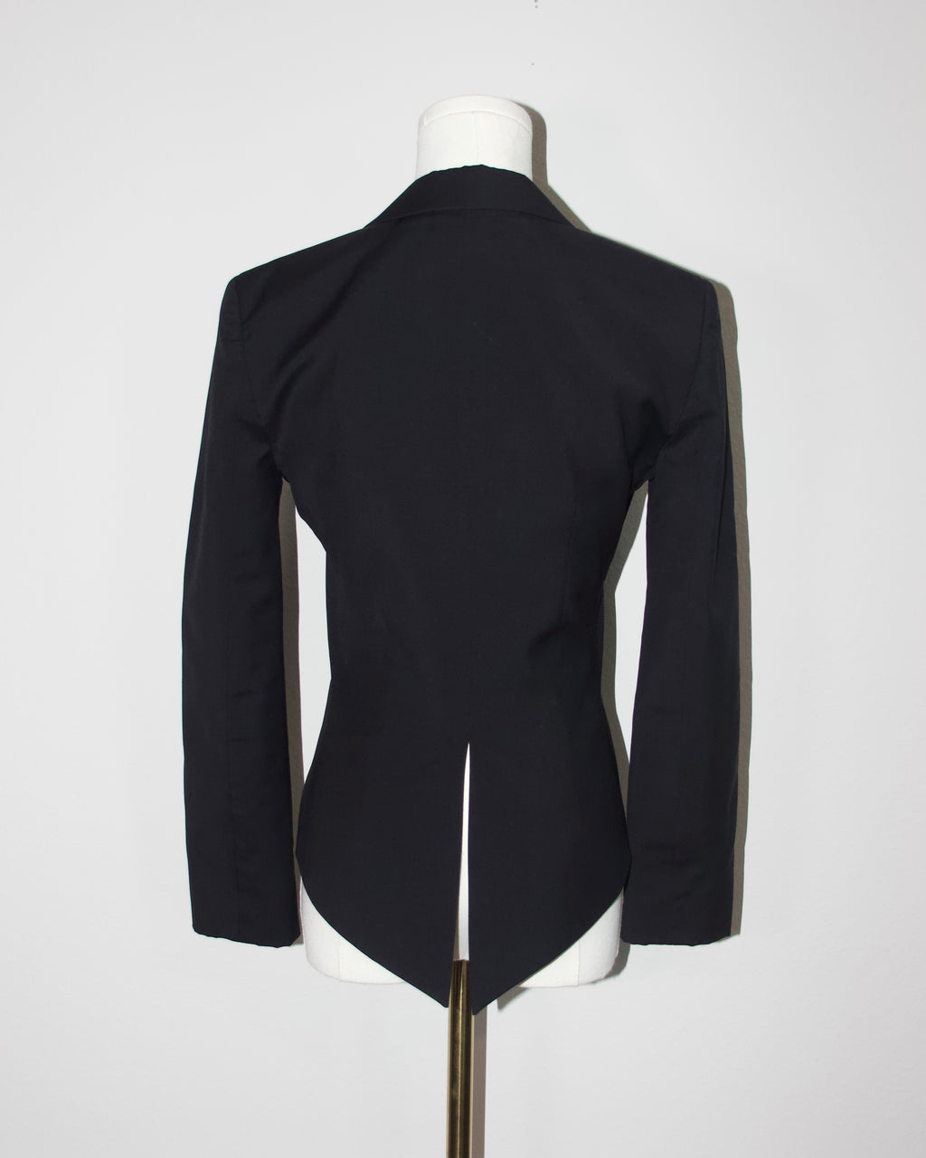 Balenciaga F/W 2001 Wool Silk Tailcoat Blazer