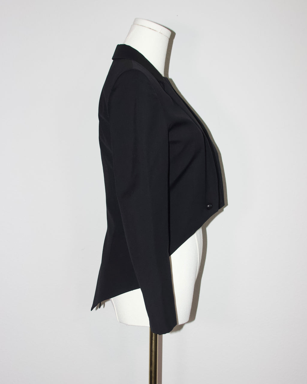 Balenciaga F/W 2001 Wool Silk Tailcoat Blazer