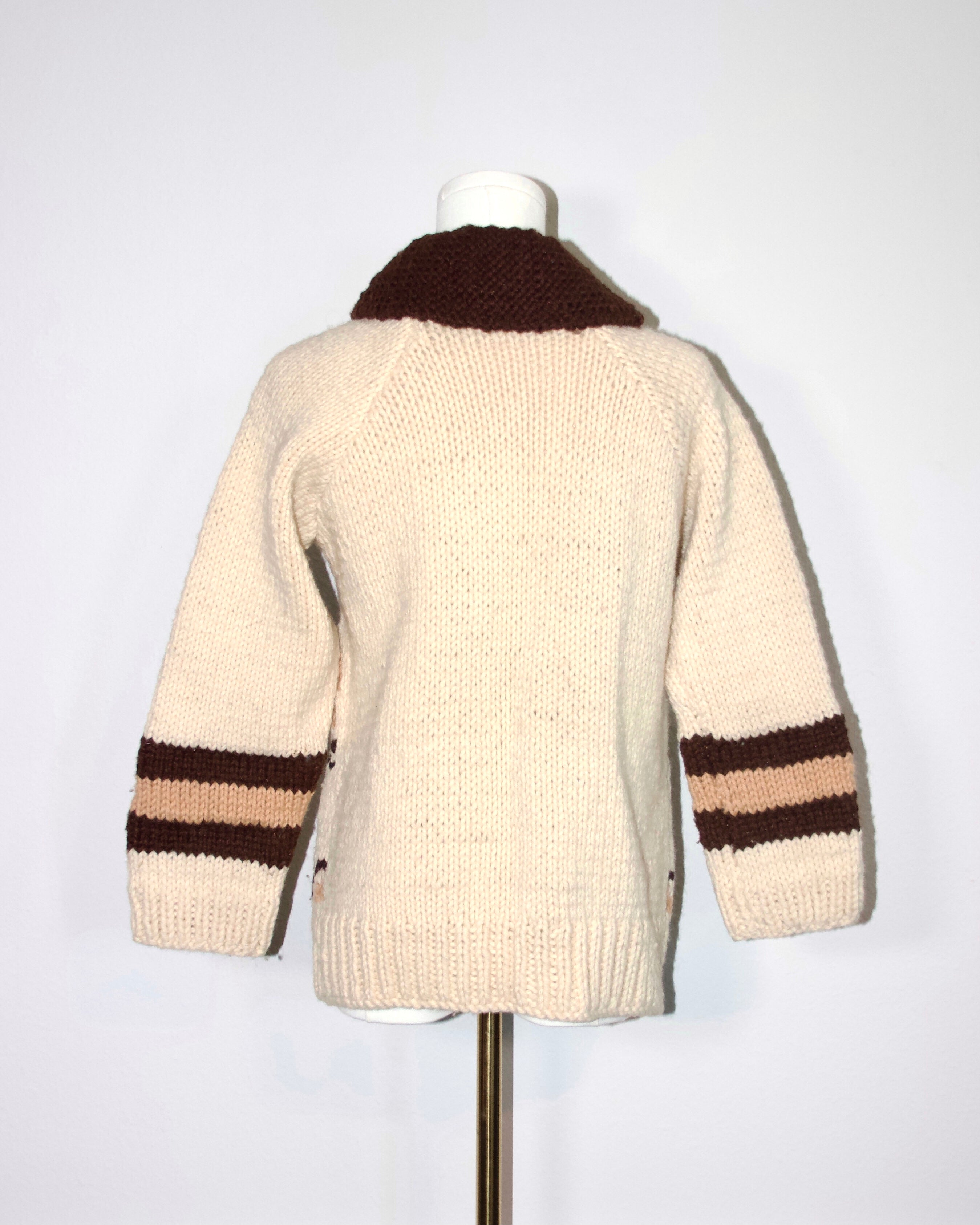 1970s Cowichan Horse Sweater
