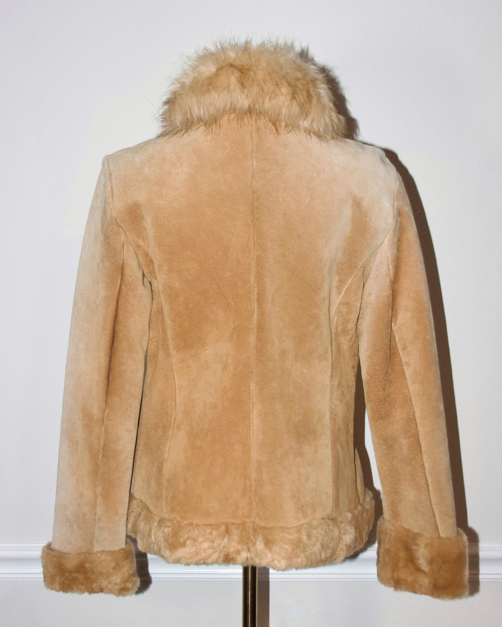00s Guess Suede Fur Coat