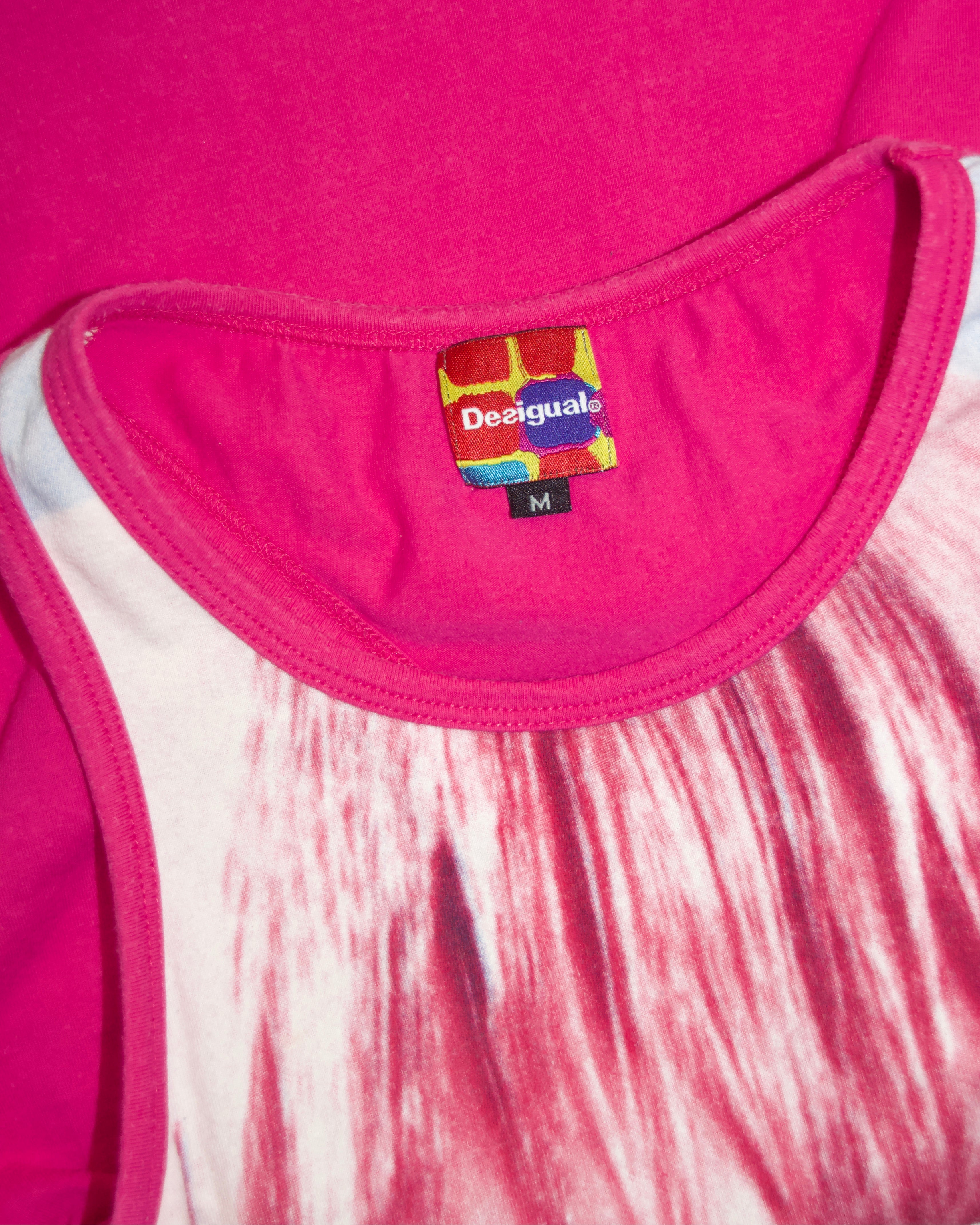 Desigual Mouth Graphic Tank