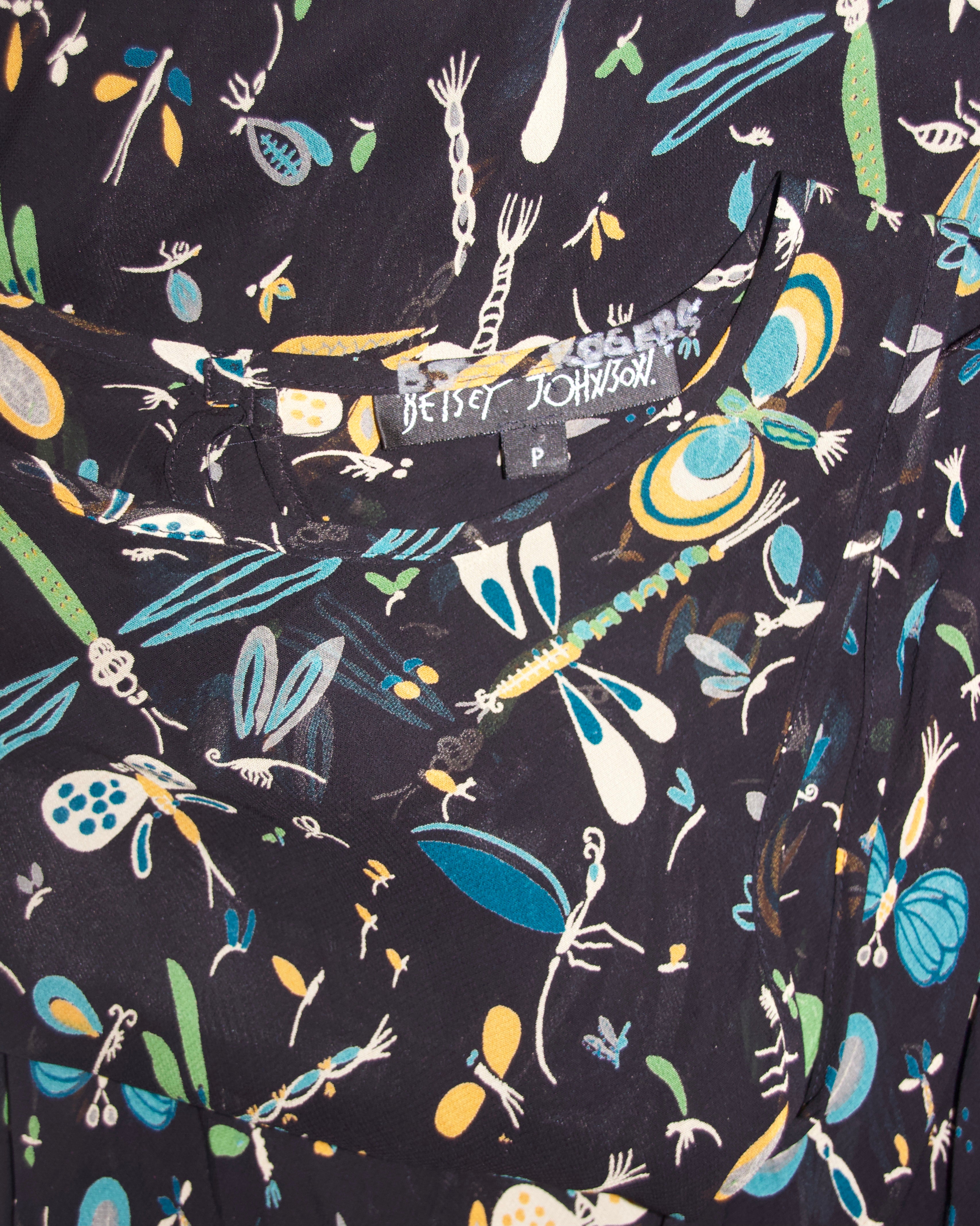 90s Betsey Johnson Dragonfly Dress