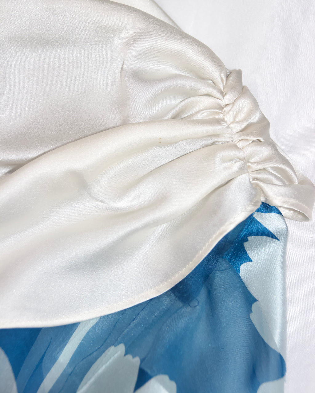 90s Valentino Silk Floral Skirt Set