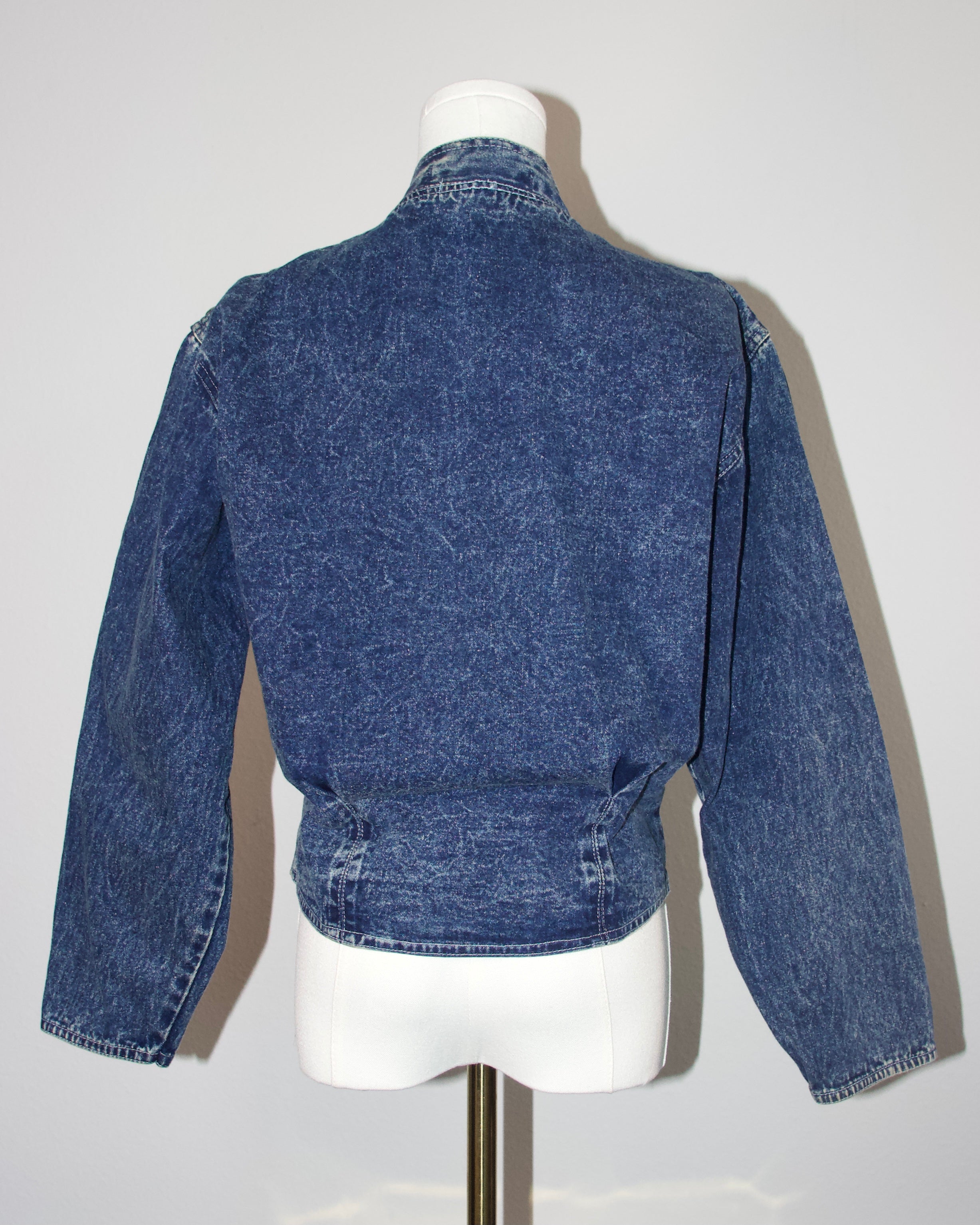 '80s Studded Denim Jacket