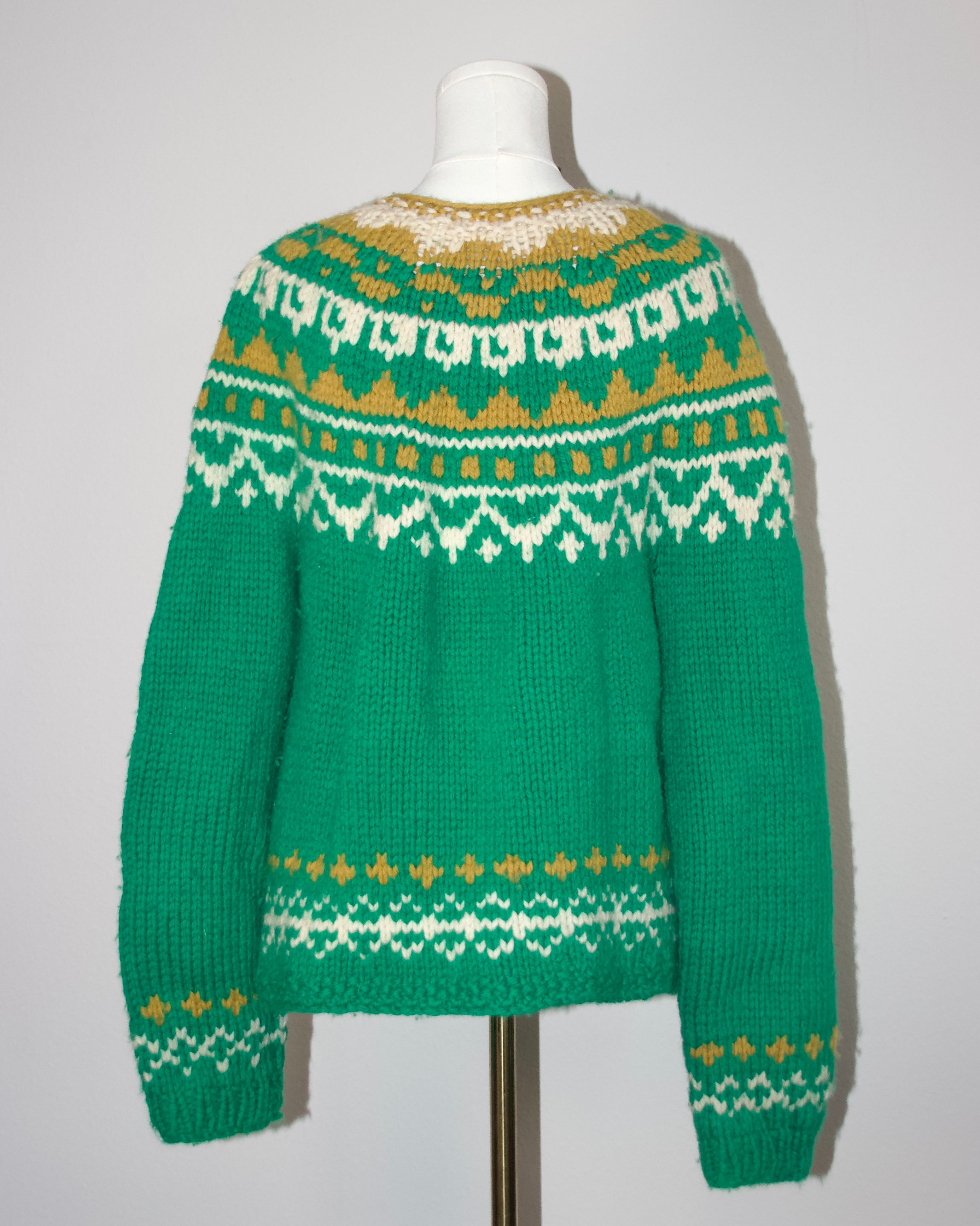 80s Wool Knit Sweater