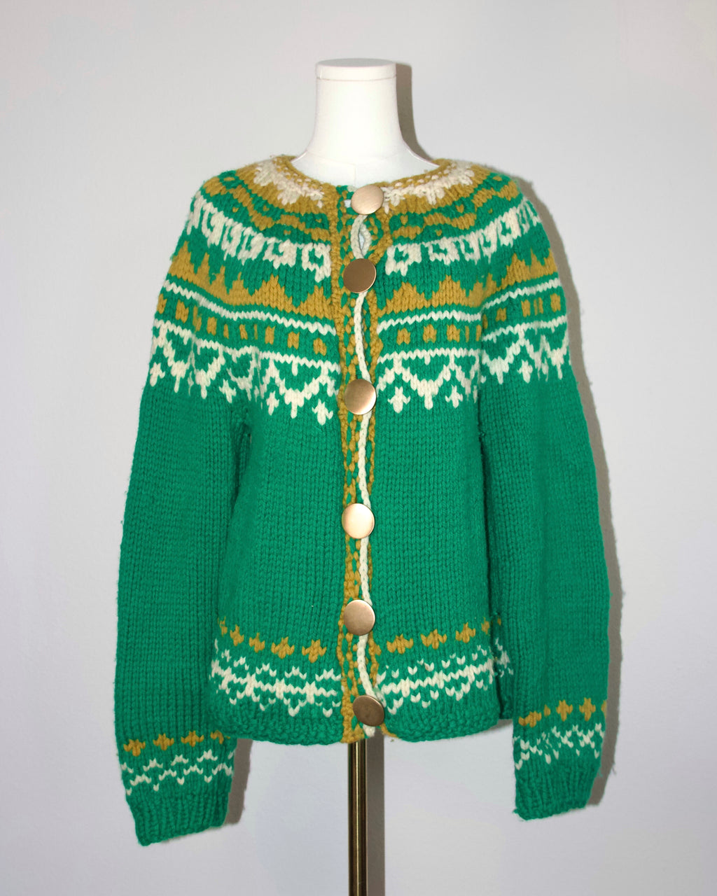 80s Wool Knit Sweater