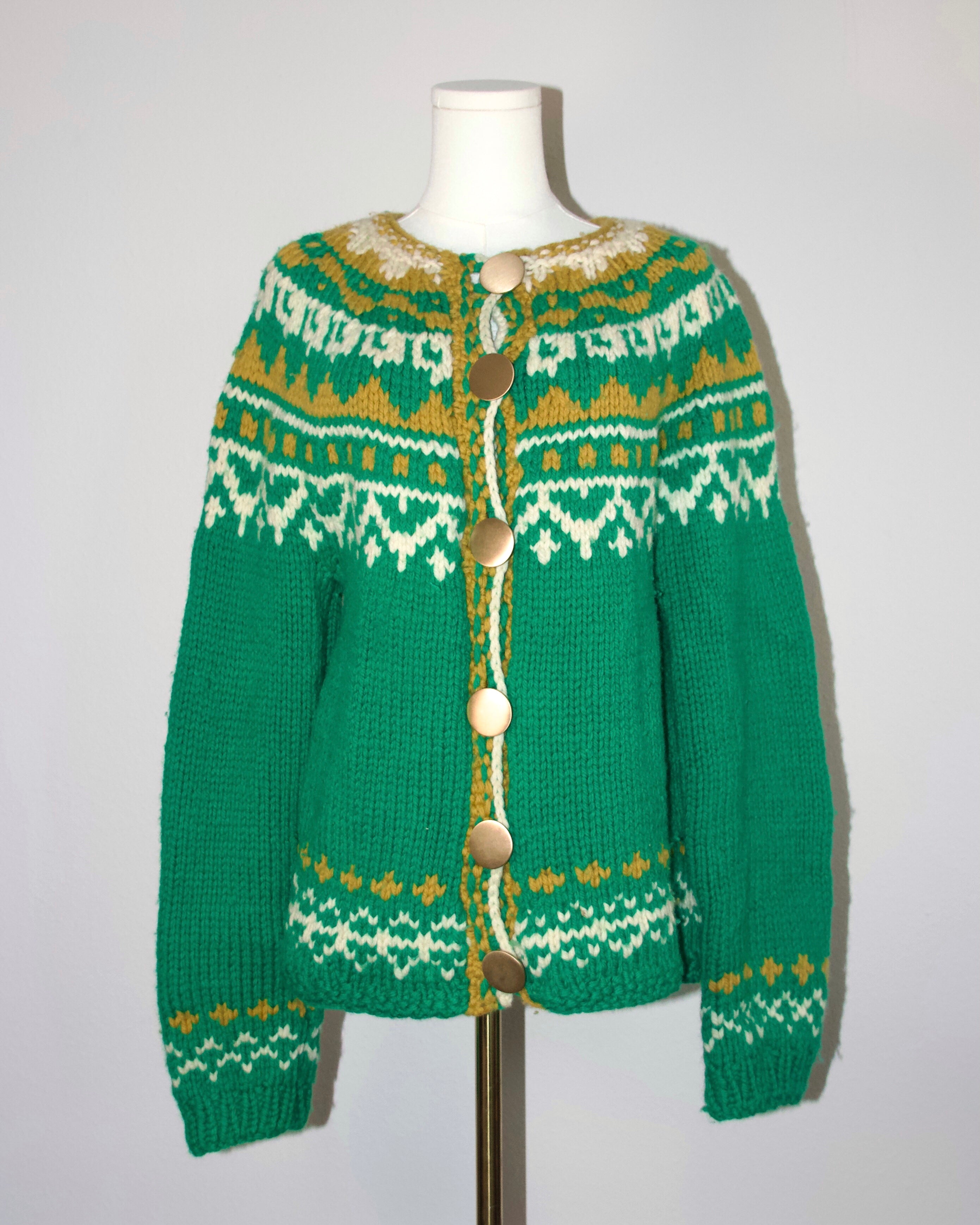 80s Wool Knit Sweater