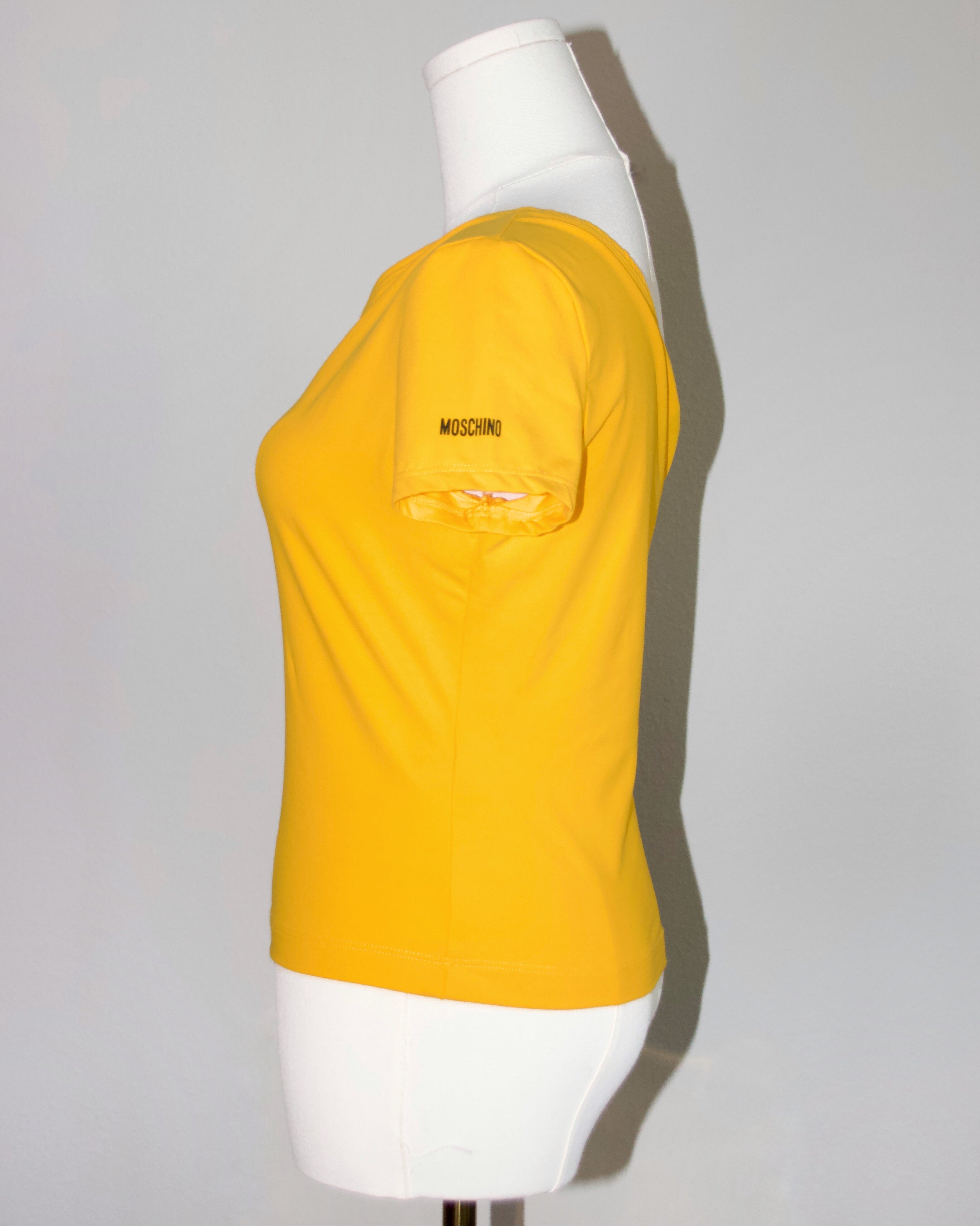 '90s Moschino Peep Show Top