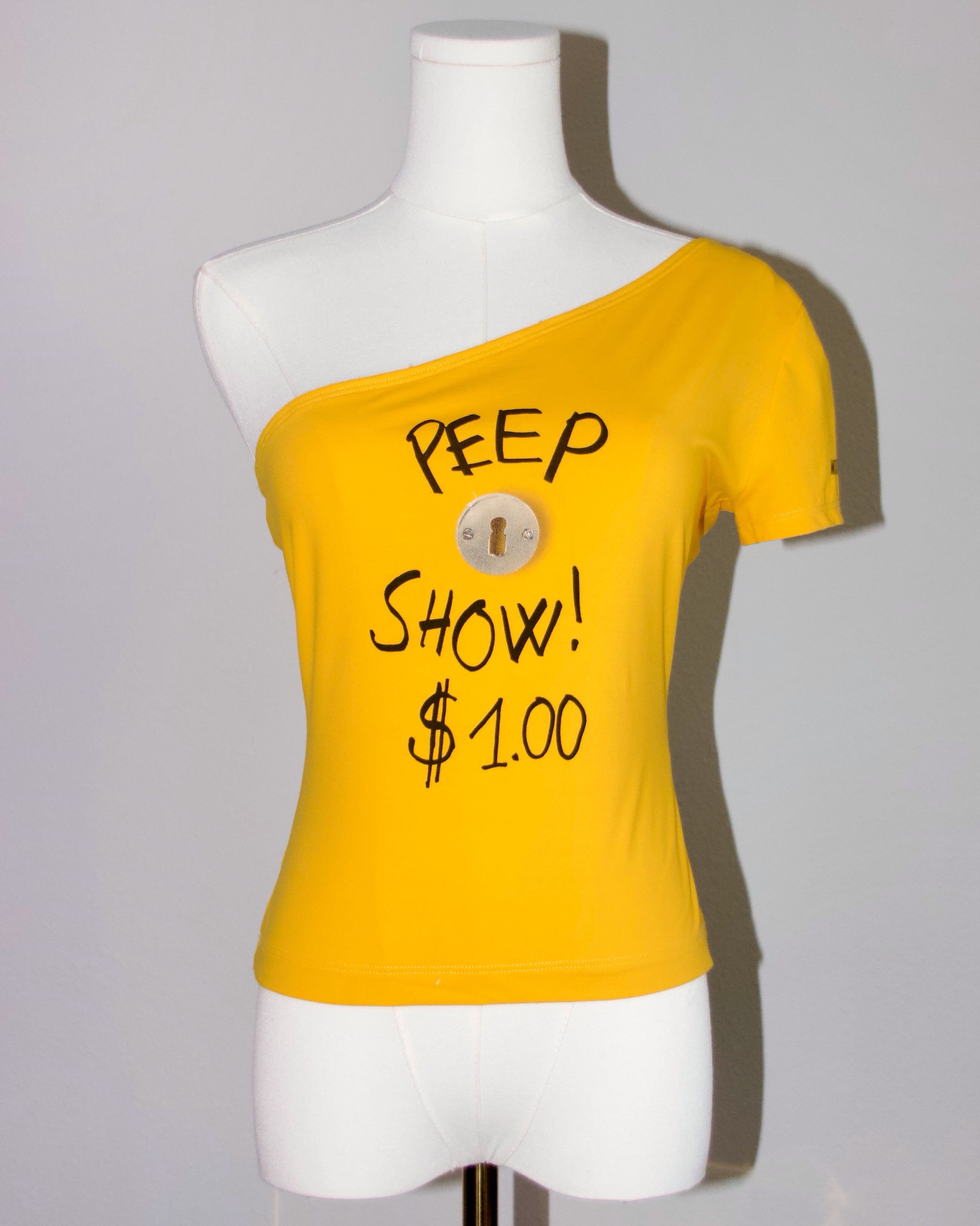 '90s Moschino Peep Show Top