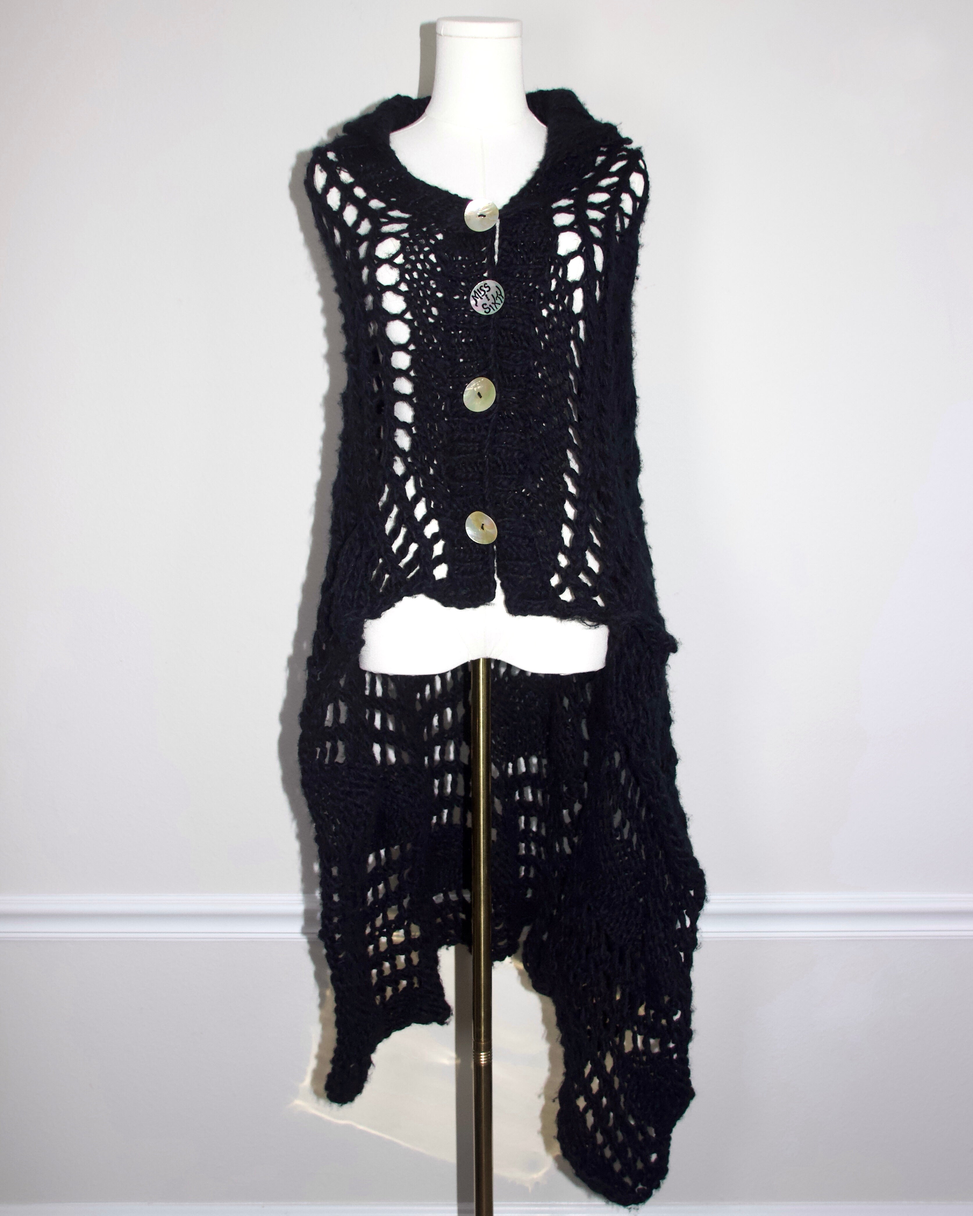 Miss Sixty Archival Wool Poncho