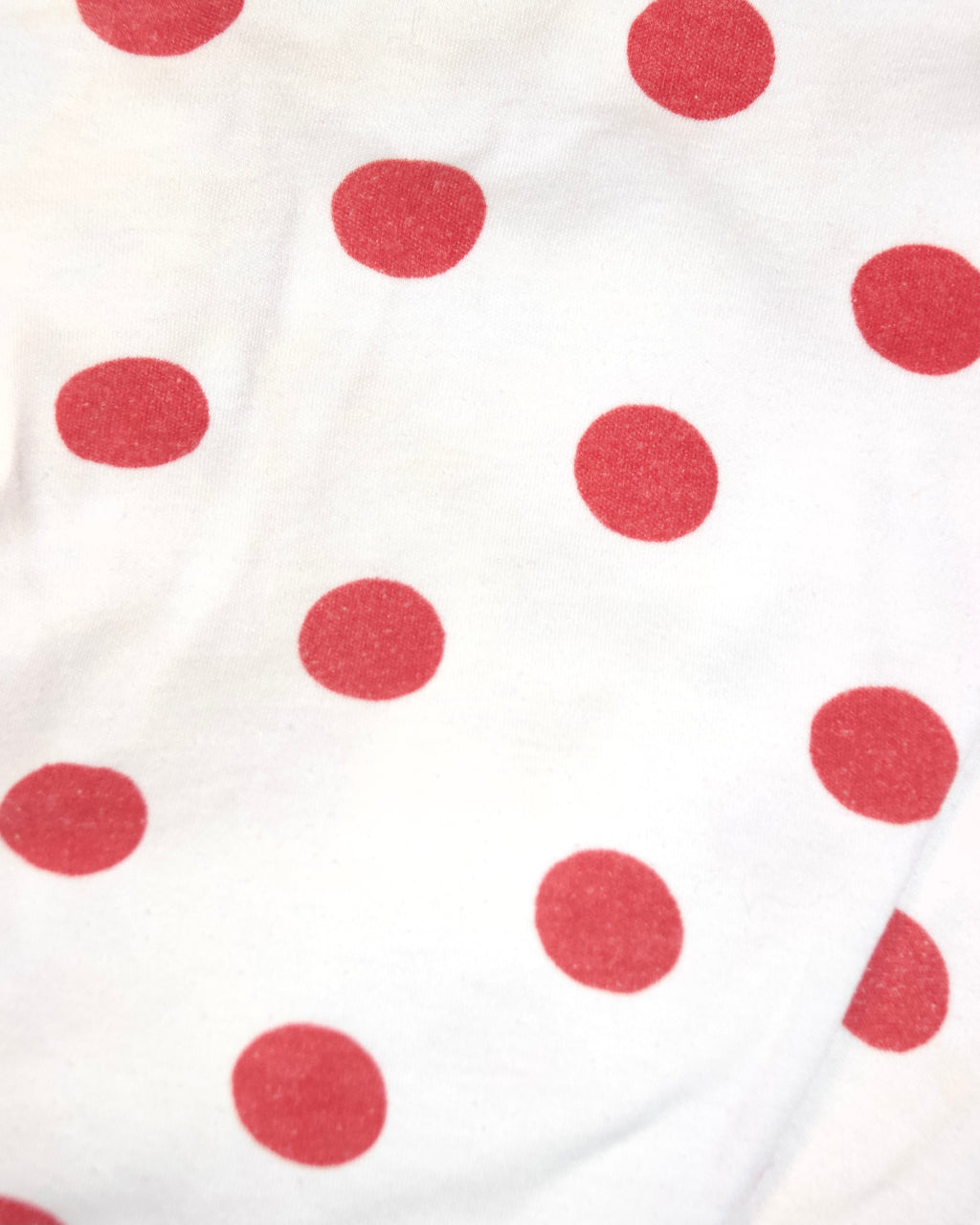 70s Polka Dot Wrap Top Set (S/M)