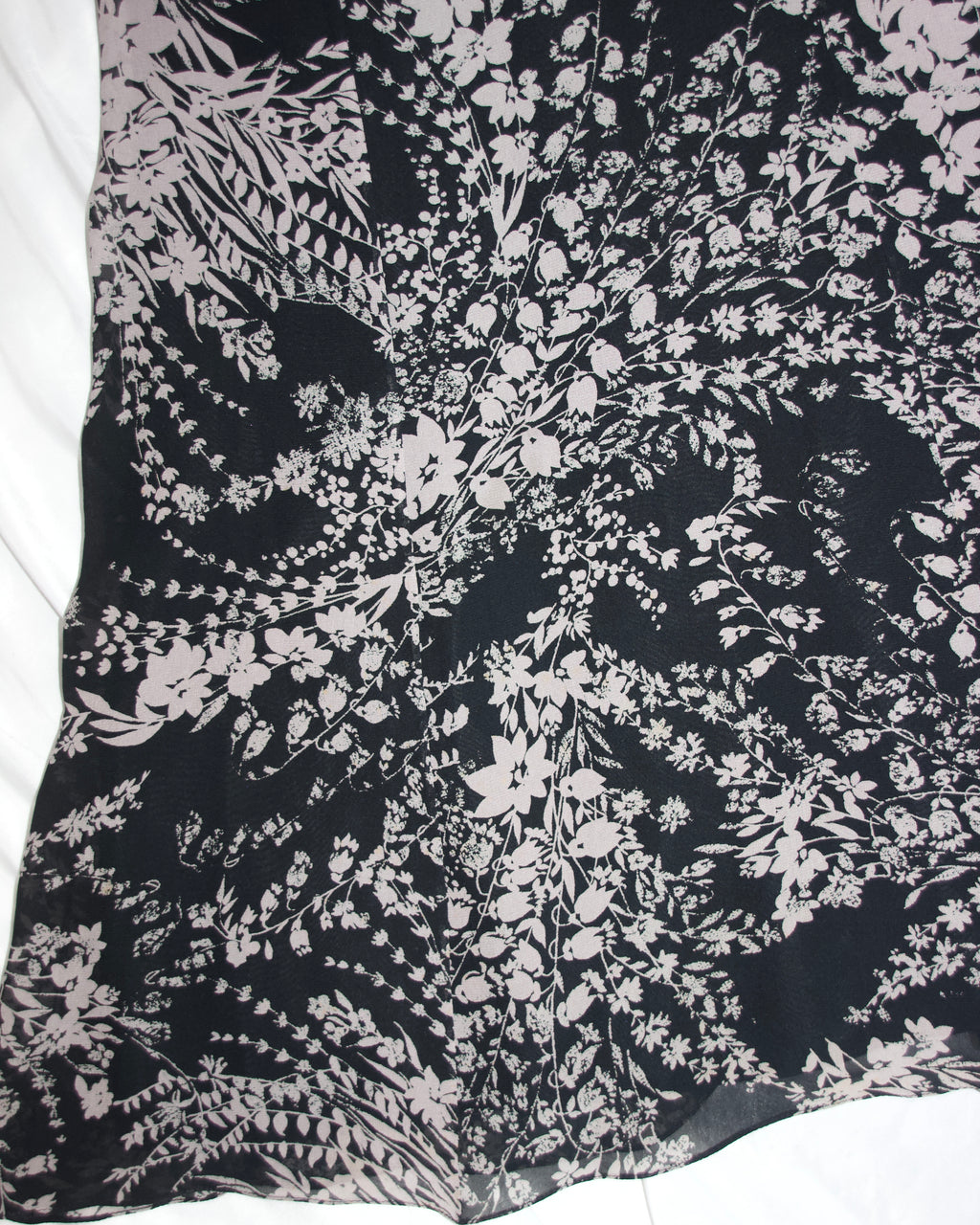 Chloe FW2003 Silk Floral Dress (M)