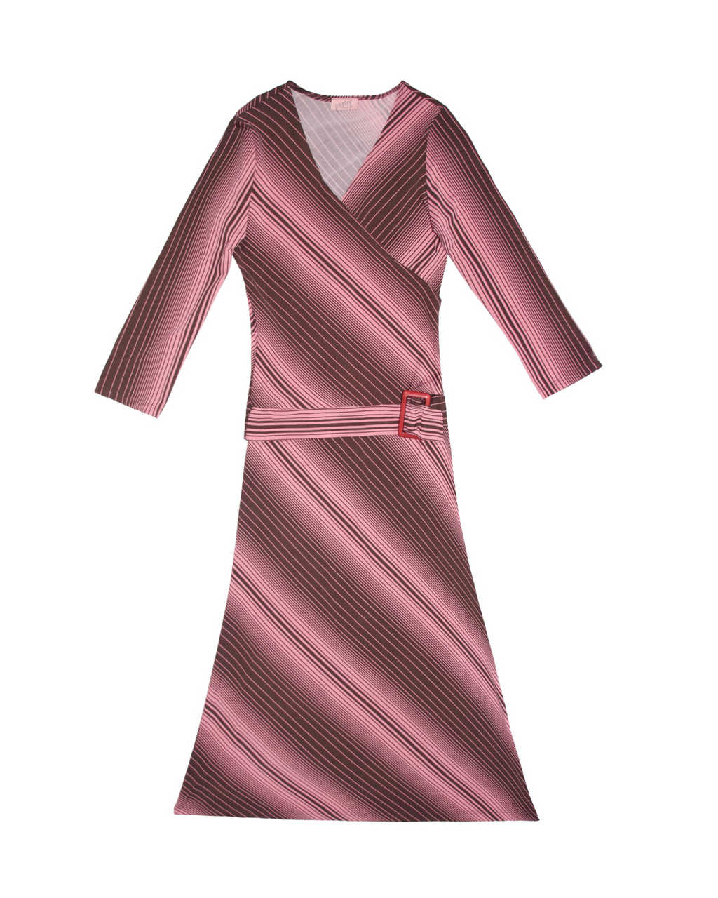 90s Striped Midi Dress