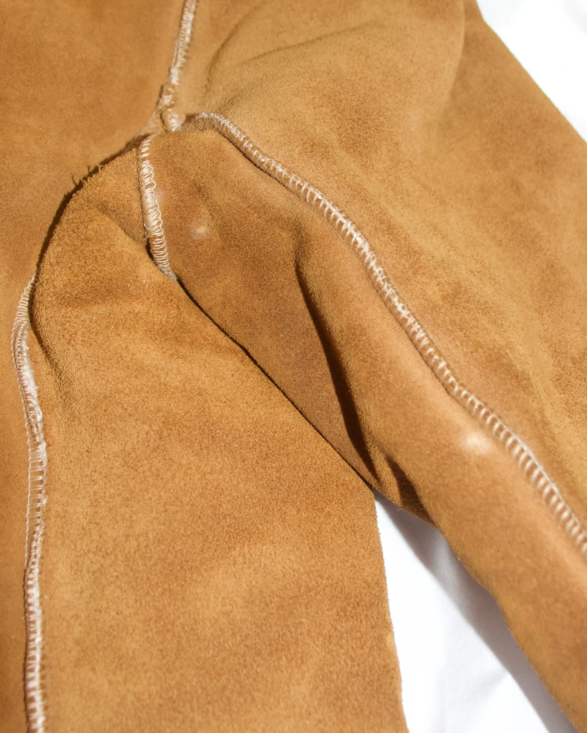 1970s Shearling Suede Coat