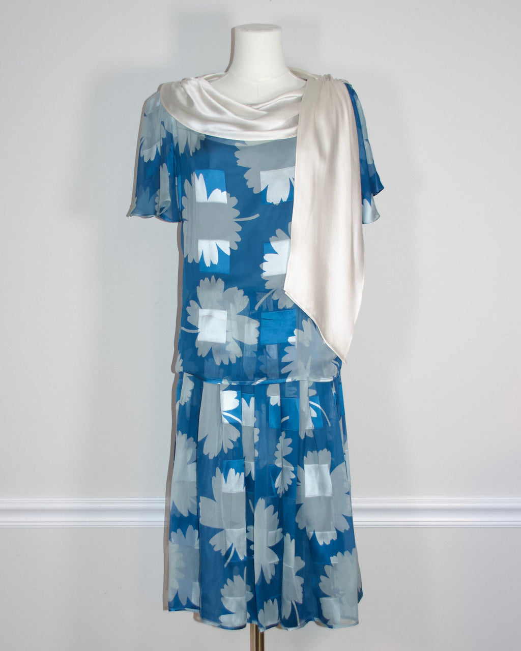 90s Valentino Silk Floral Skirt Set