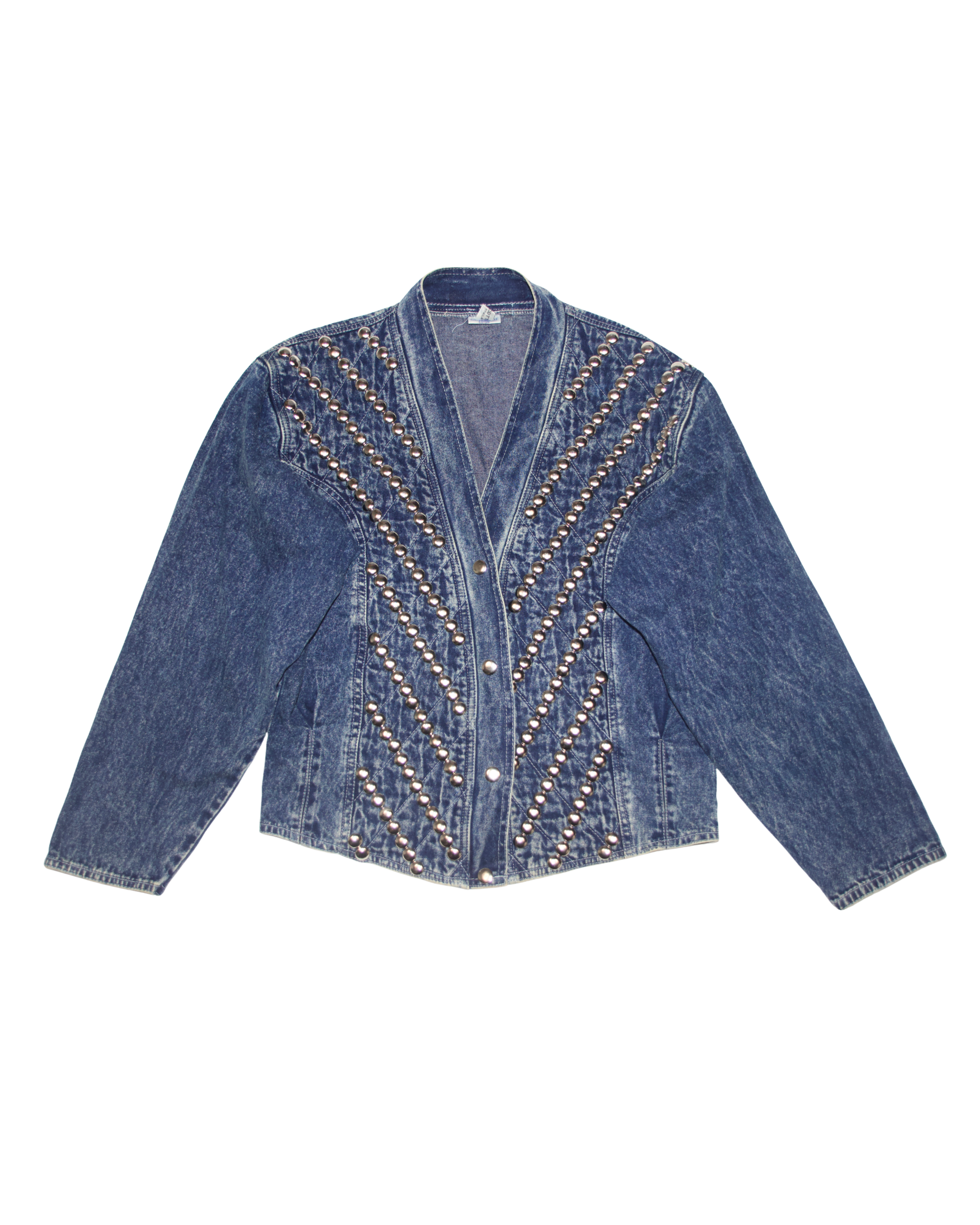 '80s Studded Denim Jacket