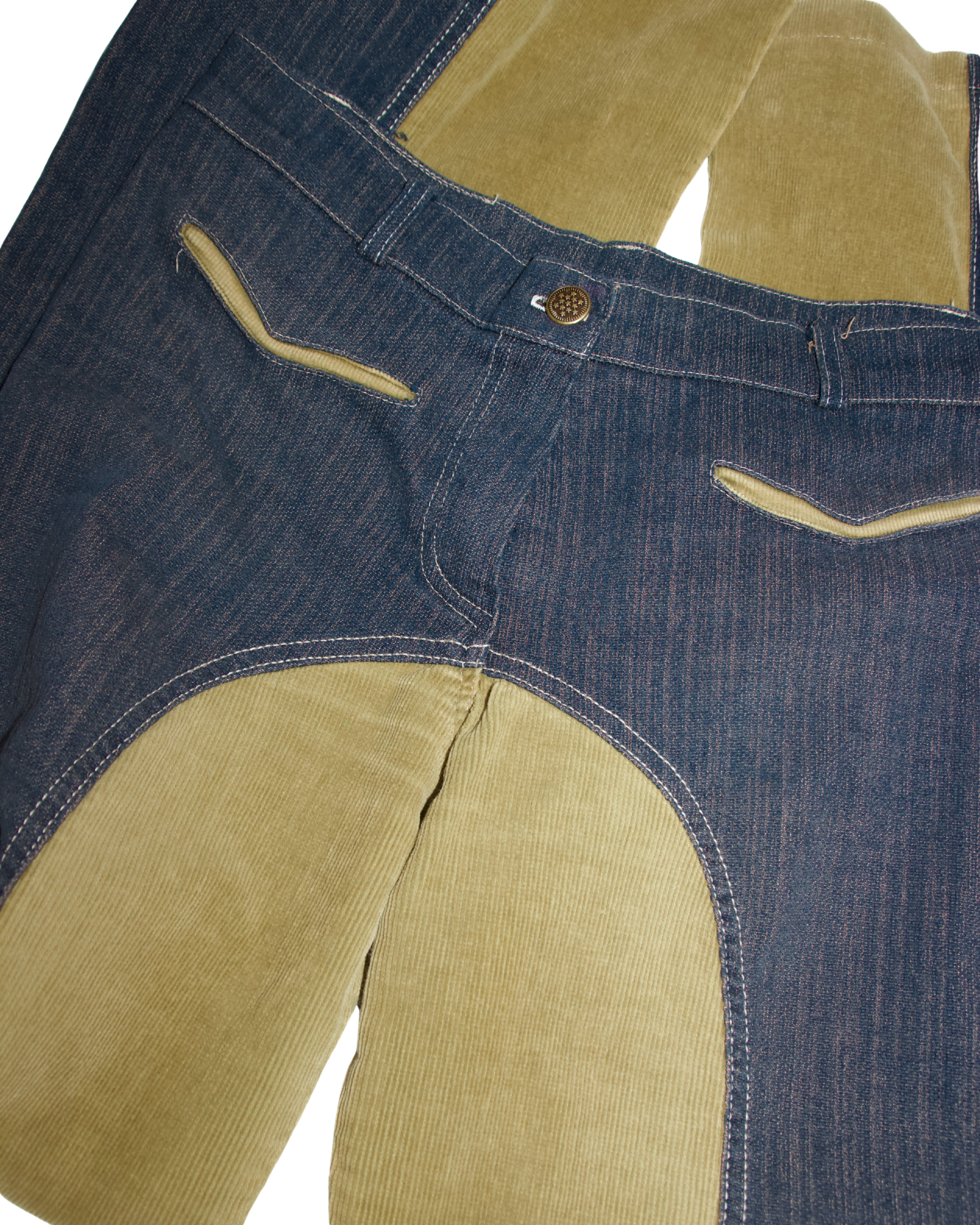 Y2K French Corduroy Pants (FR 40)