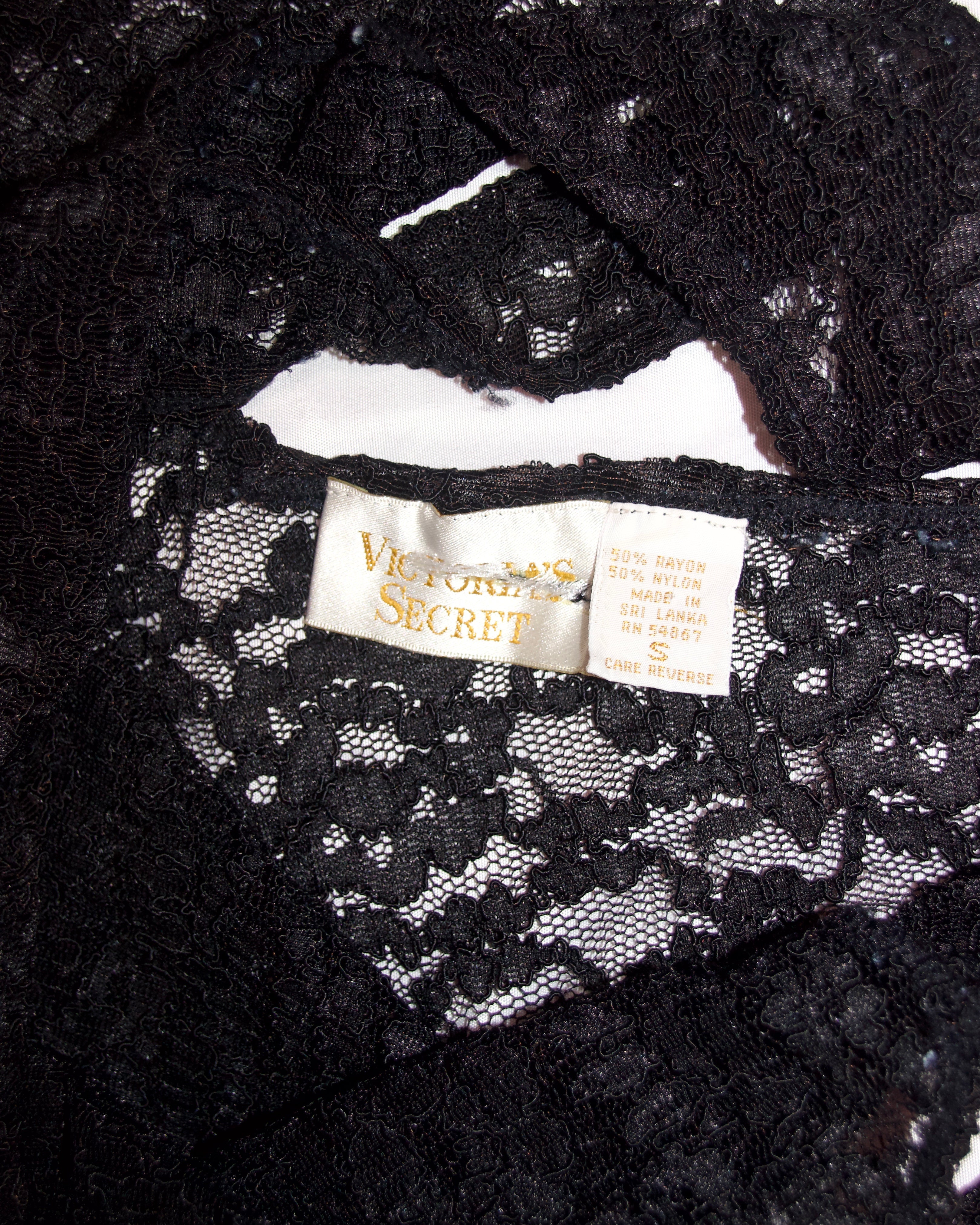 80s Victoria's Secret Lace Maxi