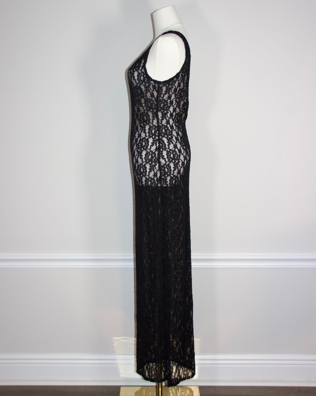80s Victoria's Secret Lace Maxi