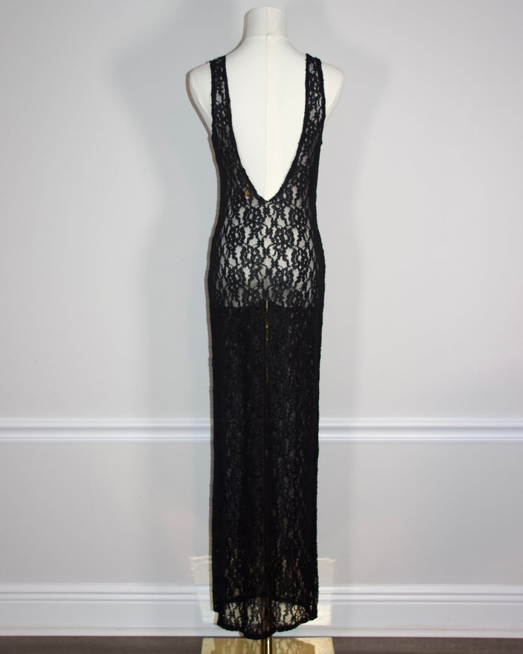 80s Victoria's Secret Lace Maxi