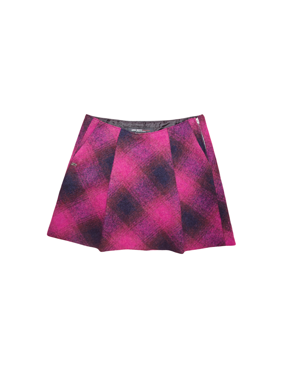 Y2K Miss Sixty Wool Mini Skirt (M/L)