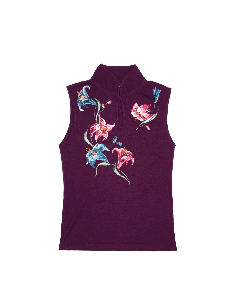 00s Vivienne Tam Wool Silk Top (S)